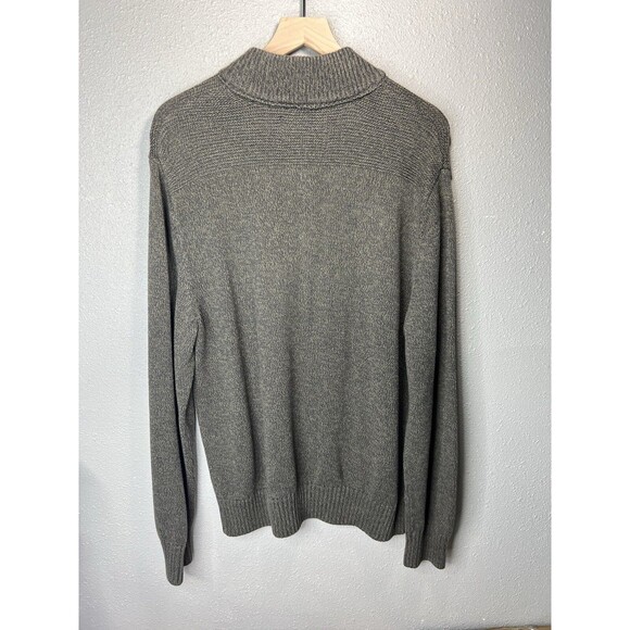 Eddie Bauer Men's Half Zip Knit Pullover Sweater Knit Size Large - Picture 8 of 8